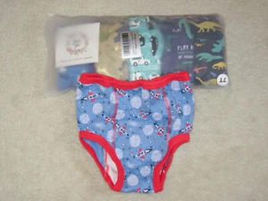 NIP 10 pack MooMoo Baby Cotton Training Pants Boys Underwear size 7T Cars Dinos - Picture 1 of 5