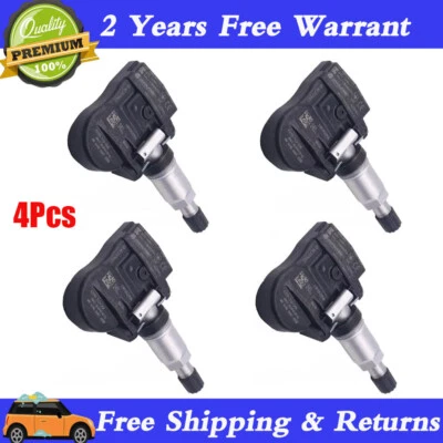 4 PCS TPMS Tire Air Pressure Sensor for Honda Crosstour Accord Acura MDX RLX ILX Foto 1 de 4