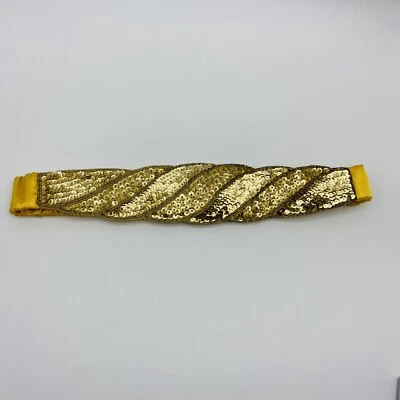 ЗОЛОТОЙ БЛЕСТКАМИ РЕМЕНЬ ВЕЧЕР РЕМЕНЬ ЭЛАСТИЧНОЙ SZ СРЕДНИЙ БОЛЬШОЙ - Изображение 1 из 4