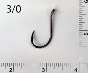 PACK OF 1000 Size 3/0 TACKLEWORKS Octopus J Fishing Hooks 8299 - Picture 1 of 2