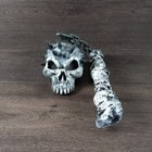 Vintage 1995 Rubies Costume Skull Flail Mace Skeleton Medieval Halloween Plastic