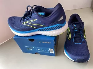 Brooks Glycerin GTS Blau Weiß Laufschuhe Walking Sneaker. Größe 12 Neu - Bild 1 von 13