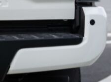 Tacoma Painted 040 White Passenger Rear Bumper End Cap RH 2016-22 Sensor Hole