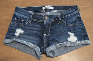 Women's Hollister California Jean Shorts Size 0 W 24 - Picture 1 of 6
