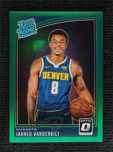 2018 Panini Donruss Optic Rated Green Prizm /5 Jarred Vanderbilt #151 Rookie RC