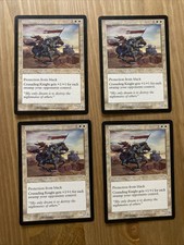 MTG Crusading Knight X4 Invasion Lightly Played