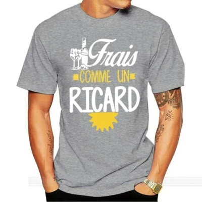 Ricard T-shirt apéritifs manche courte couleur et taille au choix XS au 4Xl - Photo 1/4