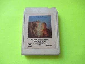 THE MOODY BLUES EVERY GOOD BOY DESERVES FAVOUR 8 TRACK TAPE - Imagen 1 de 4