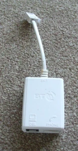 BT ADSL Filter MF50 Modem Router Phone Line and Computer Filter Splitter. NEW - Photo 1/4
