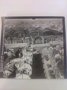 WWII "Restricted" Photo  Bombed RR Station Area US Recon Sqdrn Frankfurt AM Main - Picture 1 of 3