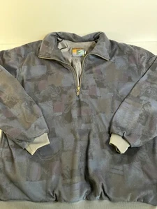 Forresters Outerwear Gore Wind Stopper LRG Fleece/Nylon Jacket USA Made Golf EUC - Picture 1 of 11