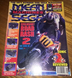 Mean Machines Sega magazine Issue #02 November 1992 Road Rash 2 Mega Genesis CD - Picture 1 of 8