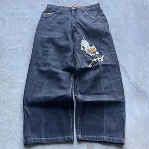Y2K ISO Paco Jeans DOG LEASH - Size 32x30 - Picture 1 of 8