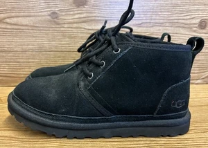 UGG Australia Women's Neumel Chukka Boot Style# 1094269 Black Sz 8 READ - Picture 1 of 9