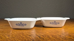 Vintage Corning Ware P-41 Blau Kornblume Zierliche Pfannen 2er Set Corning Ware Geschirr - Bild 1 von 10