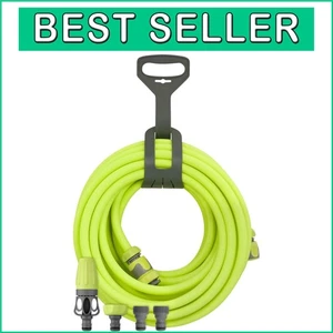 Lightweight 50ft Garden Hose Kit with Quick Connect Attachments - ZillaGreen - Picture 1 of 11