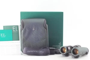 "UNUSED w/ Box & Case" Swarovski EL 10x32 SV 8.0° Binoculars Green From JAPAN - Picture 1 of 11