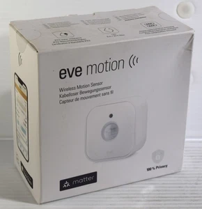 Eve Motion (matter) - Wireless Smart Motion & Light Sensor IPX3 Water Resistance - Picture 1 of 7