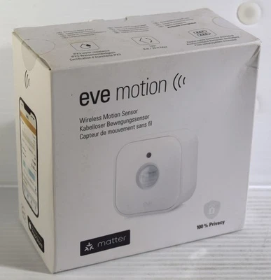 Eve Motion (matter) - Wireless Smart Motion & Light Sensor IPX3 Water Resistance - Image 1 of 4
