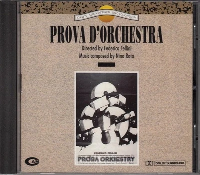 NINO ROTA / FELLINI | PROVA D' ORCHESTRA - ORCHESTERPROBE | CD CAM SOUNDTRACK - Bild 1 von 2