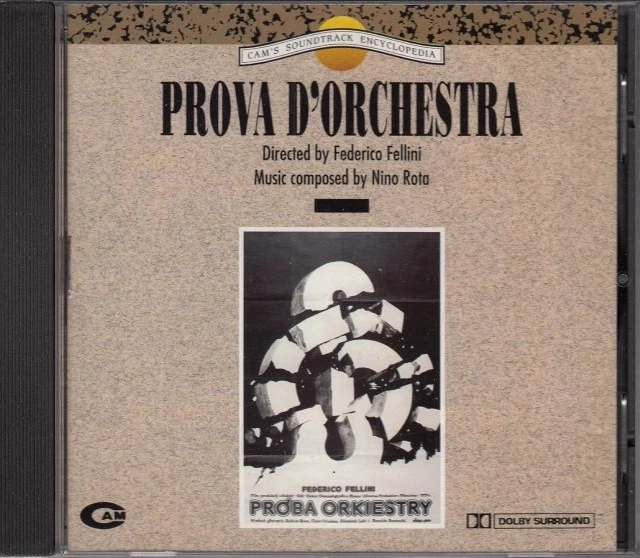 NINO ROTA / FELLINI | PROVA D' ORCHESTRA - ORCHESTERPROBE | CD CAM SOUNDTRACK - Bild 1 von 2