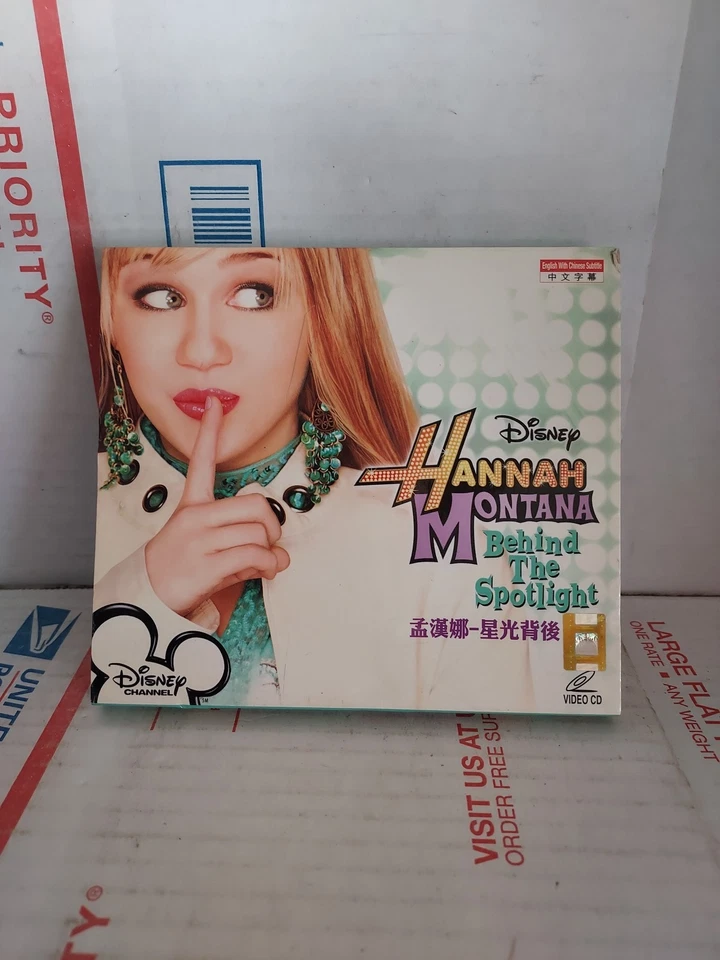 Rare Hannah Montana Behind The Spotlight 2 Disc Vcd Good Used - #173 Foto 1 de 2