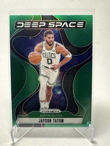 2024-25 Panini Prizm - Deep Space Jayson Tatum #7 Green Prizm - Picture 1 of 2