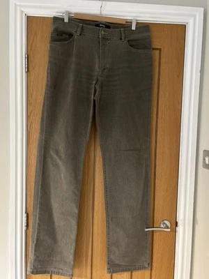 Pantalones de mezclilla Brax Carlos Feel Good marrón gris W36 L36 Foto 1 de 4