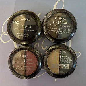 4 New Sealed L'oreal Loreal HIP Eye Shadow Duos 908 236 114 318 - Picture 1 of 1