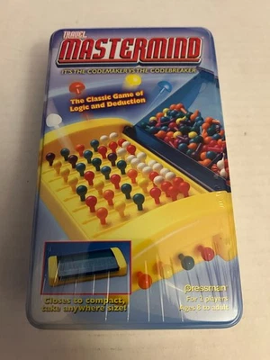 Travel Mastermind Tin Edition Codemaker Vs Code Breaker Compact Pressman - Image 1 of 2