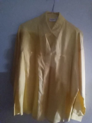 De colección, Oleg Cassini Manga Larga, SEDA, Camiseta Damas Talla 10 Foto 1 de 4