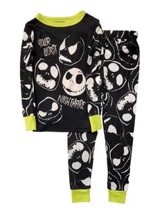 Nightmare Before Christmas Snug & Fit Pajamas Set Size 6 - Picture 1 of 9