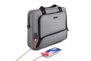Urban Factory MTE15UF Mixee Toploading Case for Laptops upto 15.6" - Grey 15.6" - Photo 1/8