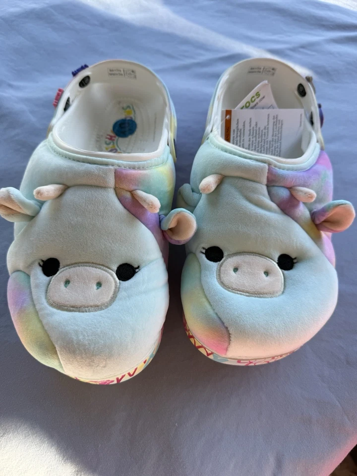 Zueco clásico Crocs Squishmallows vaca hombre, talla 10, mujer 12 Foto 1 de 4