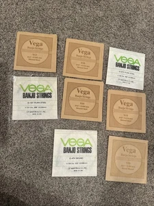 8 Vintage Vega Banjo Strings - Picture 1 of 1