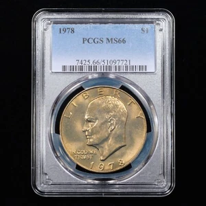 1978 Ike Eisenhower Dollar - $1 - PCGS GRADED MS66 - Picture 1 of 4