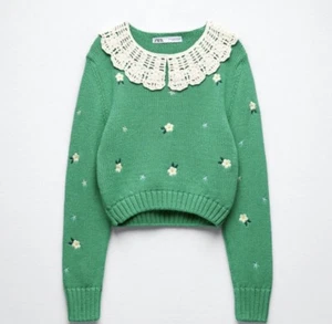 ZARA Jersey de punto bordado 6771/033 - Imagen 1 de 7