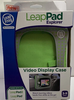 Leap Pad Explorer 1 & 2 Video Display Green Case Great Gift Idea - Image 1 of 3