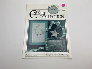 The Cricket Collection Balloon Bunny Counted Cross Stitch Pattern No 193 - Picture 1 of 3