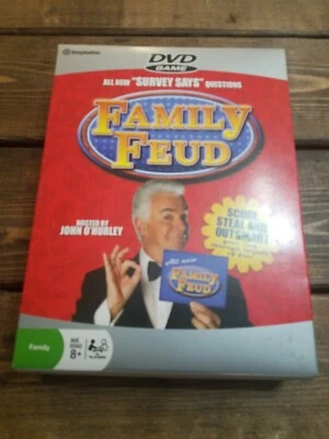 Family Feud DVD Game All New "Survey Says" Questions Hosted by John O'Hurley - Image 1 of 4