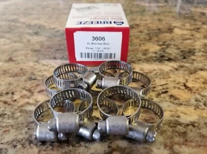 BREEZE 3606 7/16 X 25/32 ALL STAINLESS STEEL CLAMPS USA MADE - Picture 1 of 1