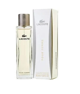 Lacoste Pour Femme Eau De Parfum Perfume for Women 3 Oz 6 x 6 x 4 - Picture 1 of 3