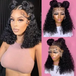13x6 Lace Front Wigs Human Hair Water Wave Hd Lace Front Wigs Human Hair for ... - Picture 1 of 7