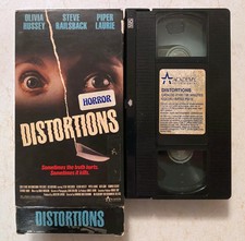 VHS: Distortions: Academy Entertainment: Steve Railsback, Piper Laurie