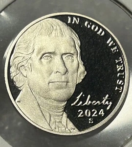 2024 S Proof Jefferson Nickel - Picture 1 of 2