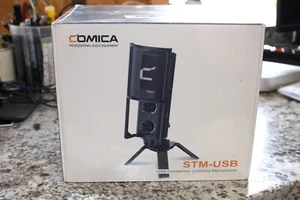 COMICA STM USB Condenser Cardioid Microphone w/ Tripod | Mac & Windows PC | NEW - Picture 1 of 8