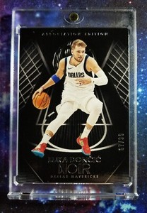 2019 Luka Doncic Noir Association Edition /99 Dallas Mavericks SSP