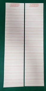 Blank Jukebox Title Strips 45 Rpm 1"x3" 12/Sheet 48/Lot Qty Discount FREE SHIP!! - Picture 1 of 1
