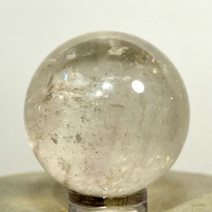 33mm Amethyst Sphere Natural Crystal Sparkling Mineral Polished Stone - China - Picture 1 of 4