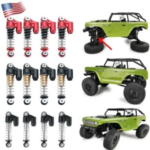 For RC 1:24 Axial SCX24 90081 Car Upgrade Alum Alloy Double Tube Shock Absorber - Picture 1 of 15
